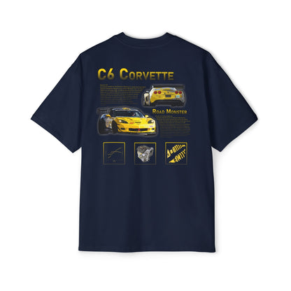 C6 Racing Corvette Heavy Weight Oversized Premium Tee