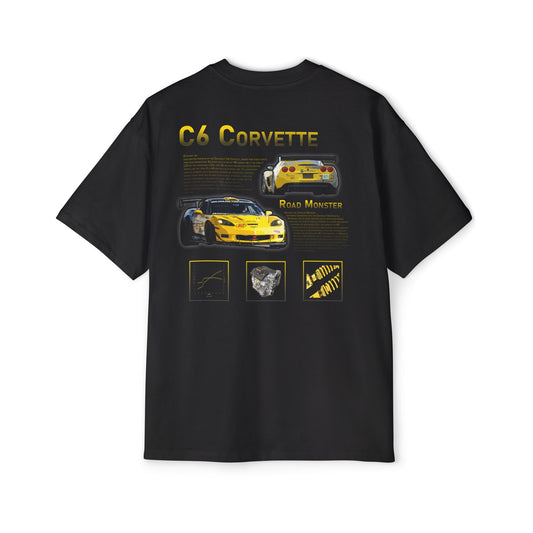 C6 Racing Corvette Heavy Weight Oversized Premium Tee